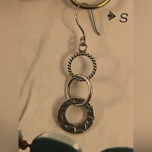 Silpada SINGLE EARRING ONLY Circle Link Earring